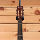 Eastman E20P pre-owned acoustic guitar natural finish with rosewood fretboard and chrome tuners