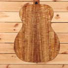 Boucher LESG171 acoustic guitar natural finish with figured wood grain back