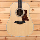 Taylor Legacy 810e dreadnought acoustic guitar natural finish tortoiseshell pickguard