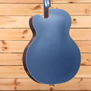 Gretsch Falcon hollowbody electric guitar Cerulean Smoke with Bigsby tremolo and gold hardware