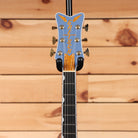 Gretsch Falcon hollowbody electric guitar Cerulean Smoke with Bigsby tremolo and gold hardware