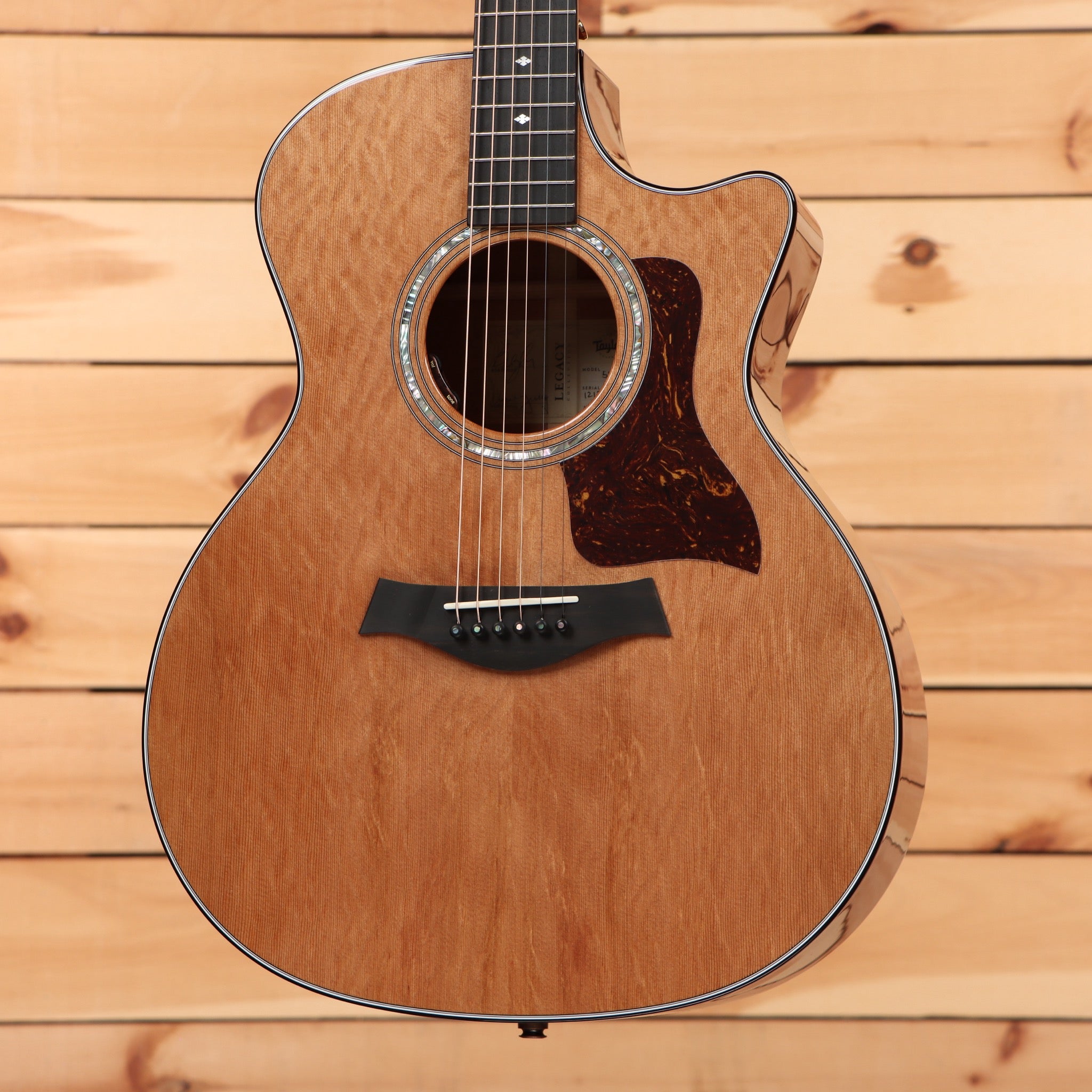 Taylor Legacy 514ce Grand Auditorium acoustic-electric guitar natural finish with venetian cutaway