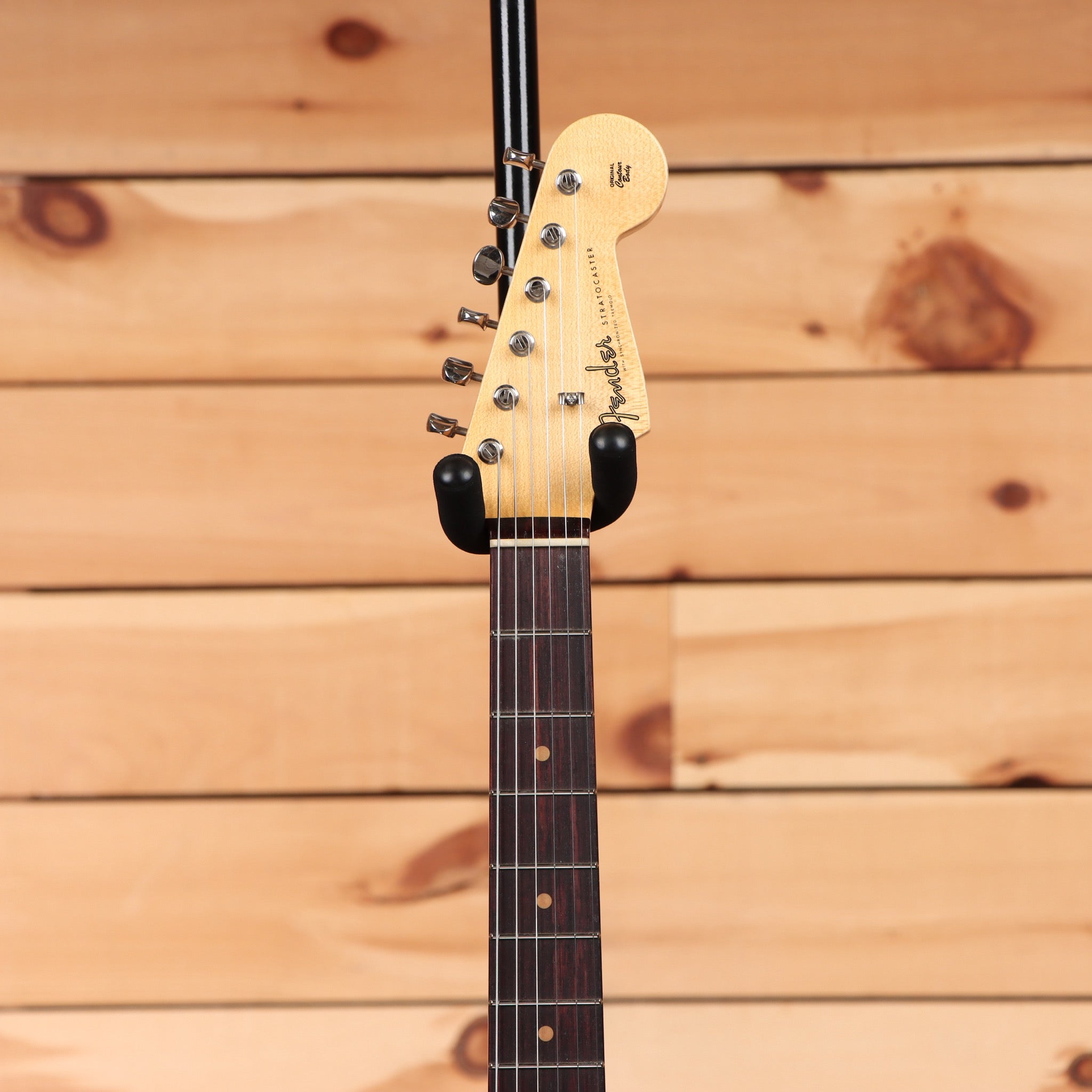 Fender Custom Shop Kyle McMillin Masterbuilt Stratocaster electric guitar Aged Cherry Sunburst with maple neck
