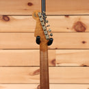 Fender Custom Shop Limited 1961 Stratocaster electric guitar heavy relic aged black over 3-color sunburst with vintage tuning machines