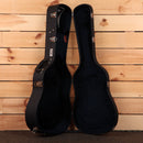 Gallagher Bluegrass Bell acoustic guitar natural finish with velvet-lined hard case