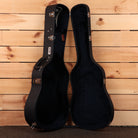 Gallagher Bluegrass Bell acoustic guitar natural finish with velvet-lined hard case