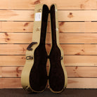 Boucher SG181UV acoustic guitar natural finish with black velvet interior hard case
