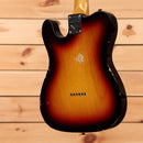 Fender Custom Shop Limited 70s Telecaster Custom Relic electric guitar 3-Color Sunburst with single-coil pickups