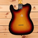Fender Custom Shop Limited 70s Telecaster Custom Relic 3-Color Sunburst electric guitar with single-coil pickups