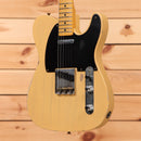 Fender Custom Shop David Brown Masterbuilt 1952 Telecaster Relic electric guitar Nocaster Blonde with single-coil pickups