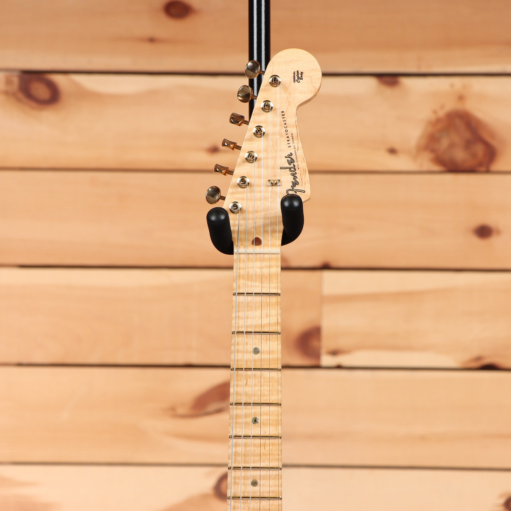 Fender Custom Shop Limited 1954 Stratocaster NOS electric guitar Aged Magenta Sparkle maple neck