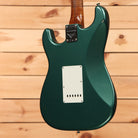 Fender Custom Shop Limited 1958 Stratocaster Journeyman Relic electric guitar Aged Sherwood Green Metallic with single-coil pickups
