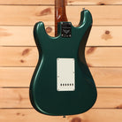 Fender Custom Shop Limited 1958 Stratocaster Journeyman Relic electric guitar Aged Sherwood Green Metallic with single-coil pickups