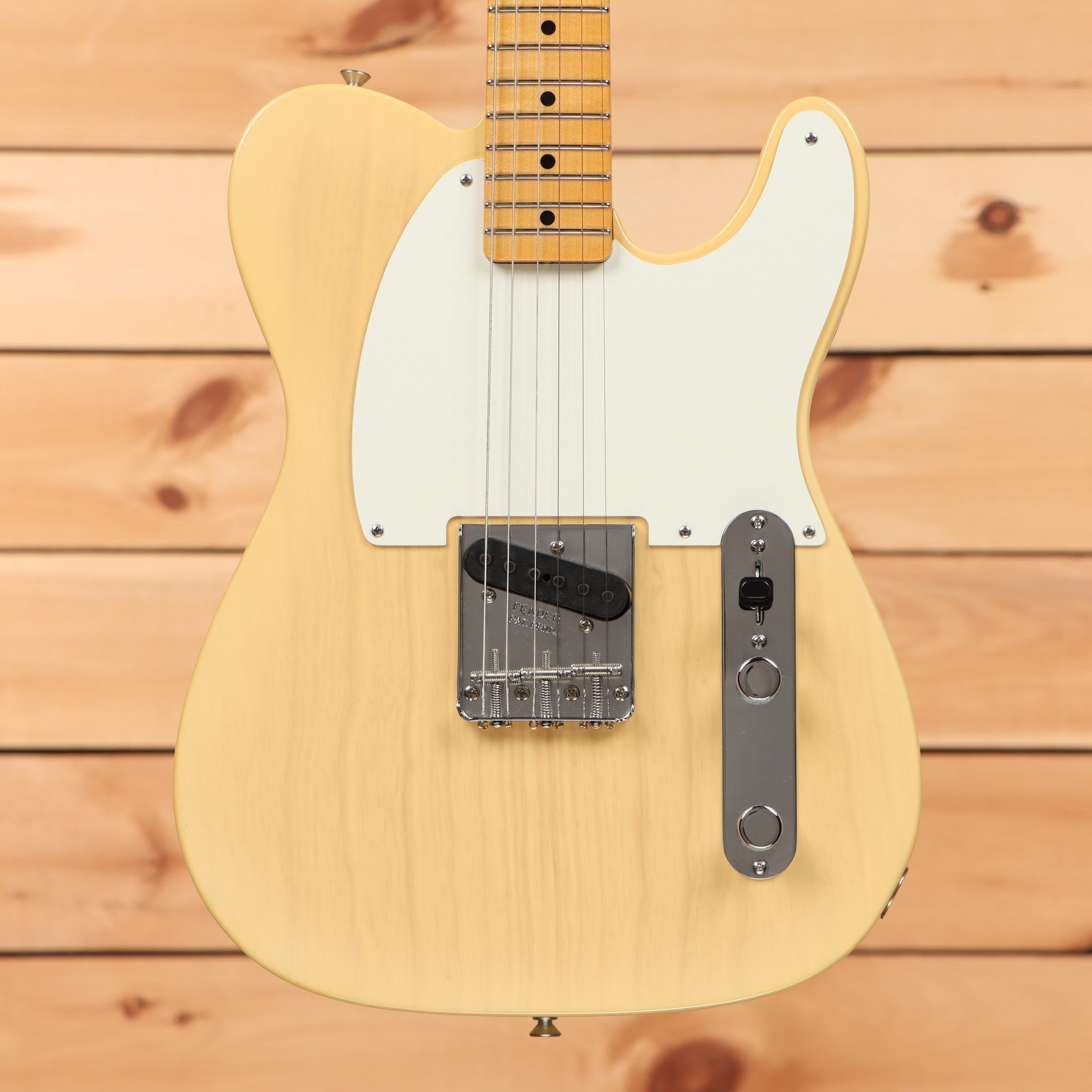 Fender Custom Shop 1959 Custom Esquire electric guitar faded natural blonde with single-coil pickup
