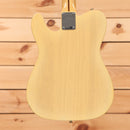Fender Custom Shop 1959 Custom Esquire electric guitar Faded Natural Blonde with single-coil pickup and maple neck