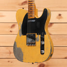 Fender Custom Shop 1952 Telecaster Super Heavy Relic electric guitar Nocaster Blonde with single-coil pickups