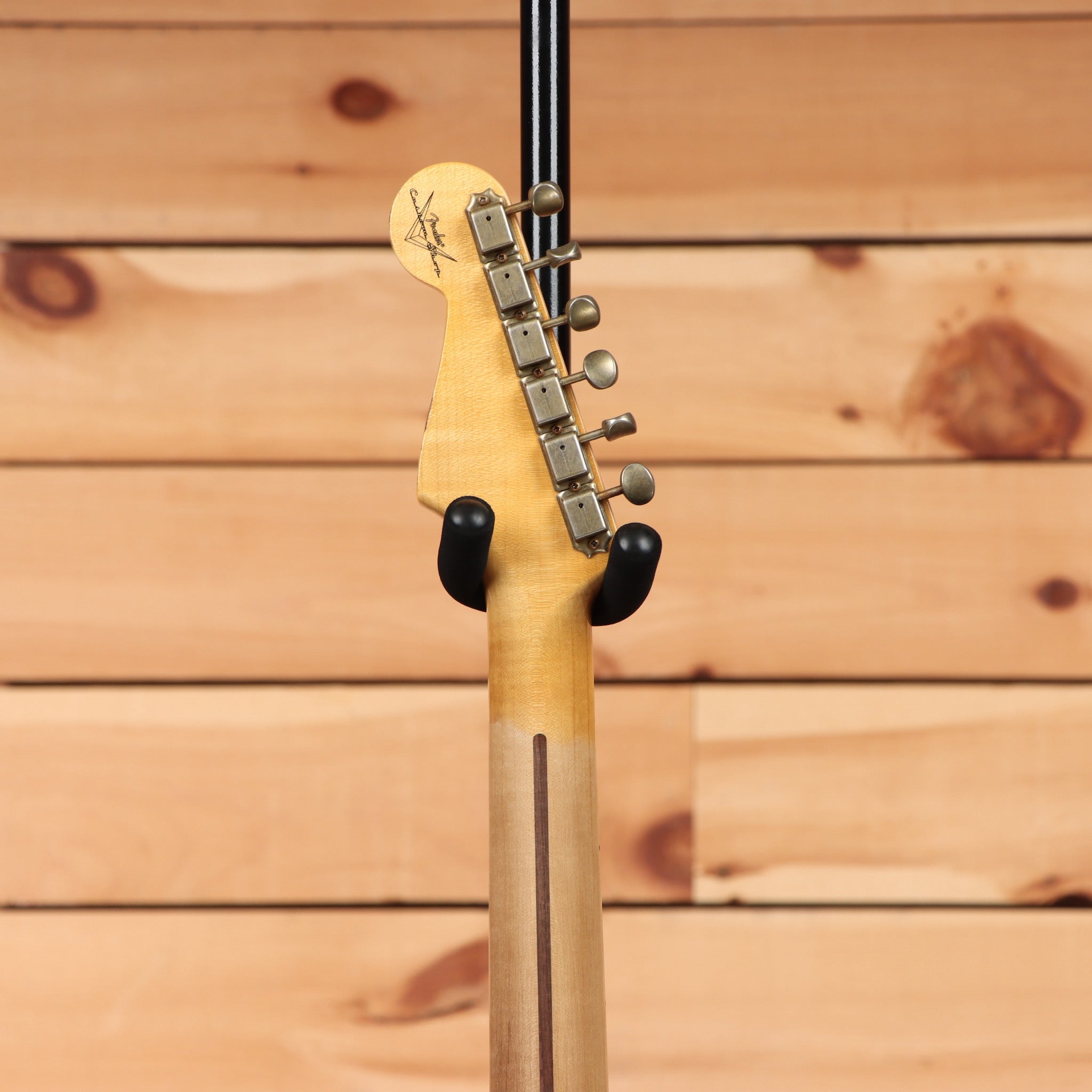 Fender Custom Shop 1958 Stratocaster Relic electric guitar Faded Aged Chocolate 3-Tone Sunburst with maple neck