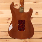Fender Custom Shop Artisan Stratocaster electric guitar aged natural with red tortoiseshell pickguard