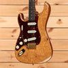 Fender Custom Shop Artisan Maple Burl Strat LH - Aged Natural