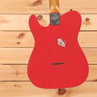 Fender Custom Shop 1963 Telecaster relic electric guitar Fiesta Red with single-coil pickups