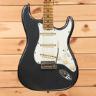 Fender Custom Shop Limited 1965 Stratocaster Journeyman Relic electric guitar Aged Charcoal Frost Metallic with single-coil pickups