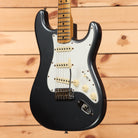Fender Custom Shop Limited 1965 Stratocaster Journeyman Relic electric guitar Aged Charcoal Frost Metallic with three single-coil pickups