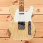 Fender Custom Shop Limited 1954 Telecaster heavy relic electric guitar natural blonde with single-coil pickups