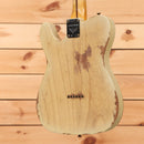 Fender Custom Shop Limited 1954 Telecaster heavy relic electric guitar natural blonde with single-coil pickups
