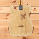 Fender Custom Shop Limited 1954 Telecaster heavy relic electric guitar natural blonde with single-coil pickups