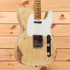 Fender Custom Shop Limited 1954 Telecaster heavy relic electric guitar natural blonde with single-coil pickup