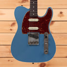 Fender Custom Shop Limited Hotshot Texas Telecaster Journeyman Relic electric guitar Lake Placid Blue with tortoiseshell pickguard