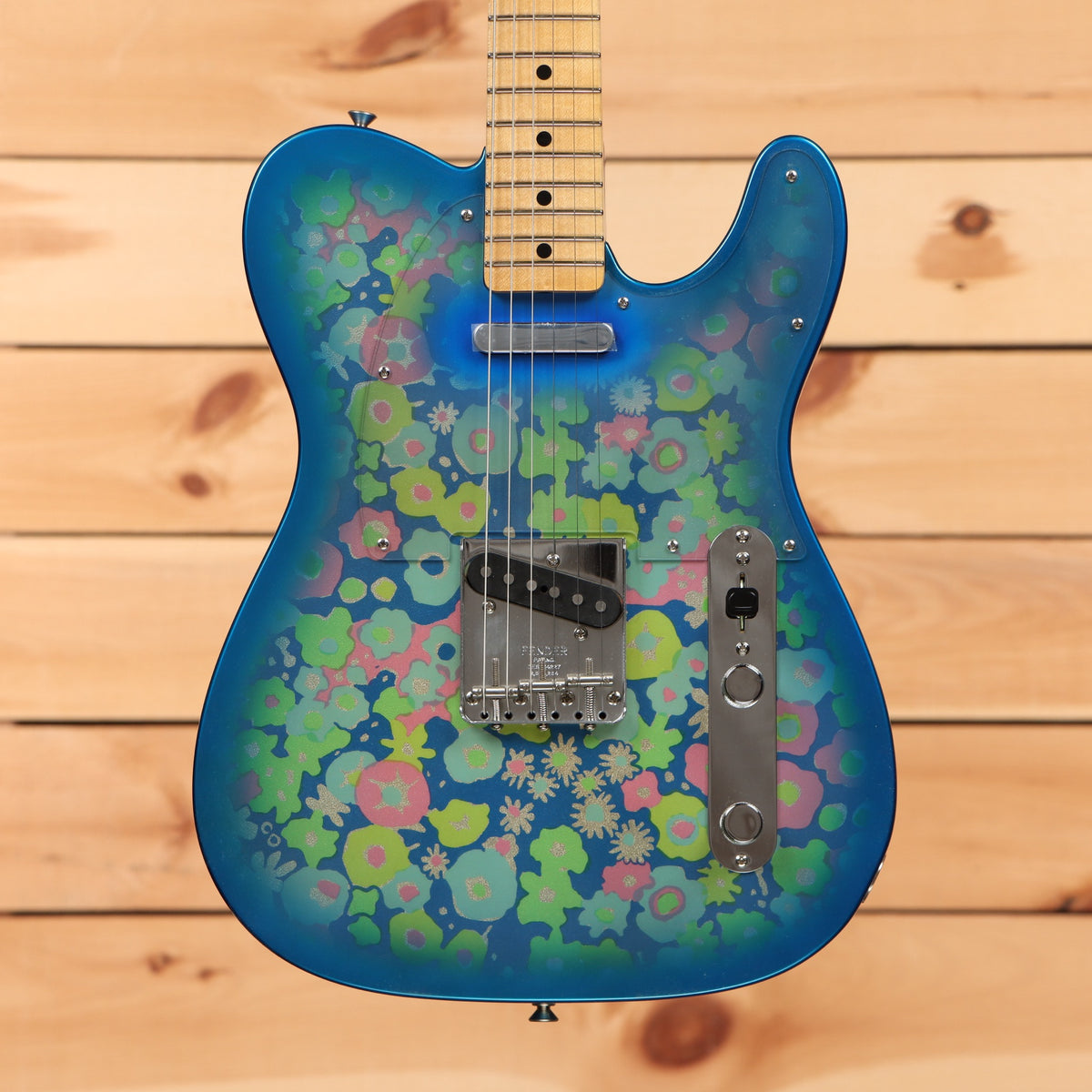 Fender Custom Shop Vintage Custom 1968 Blue Flower Telecaster NOS 