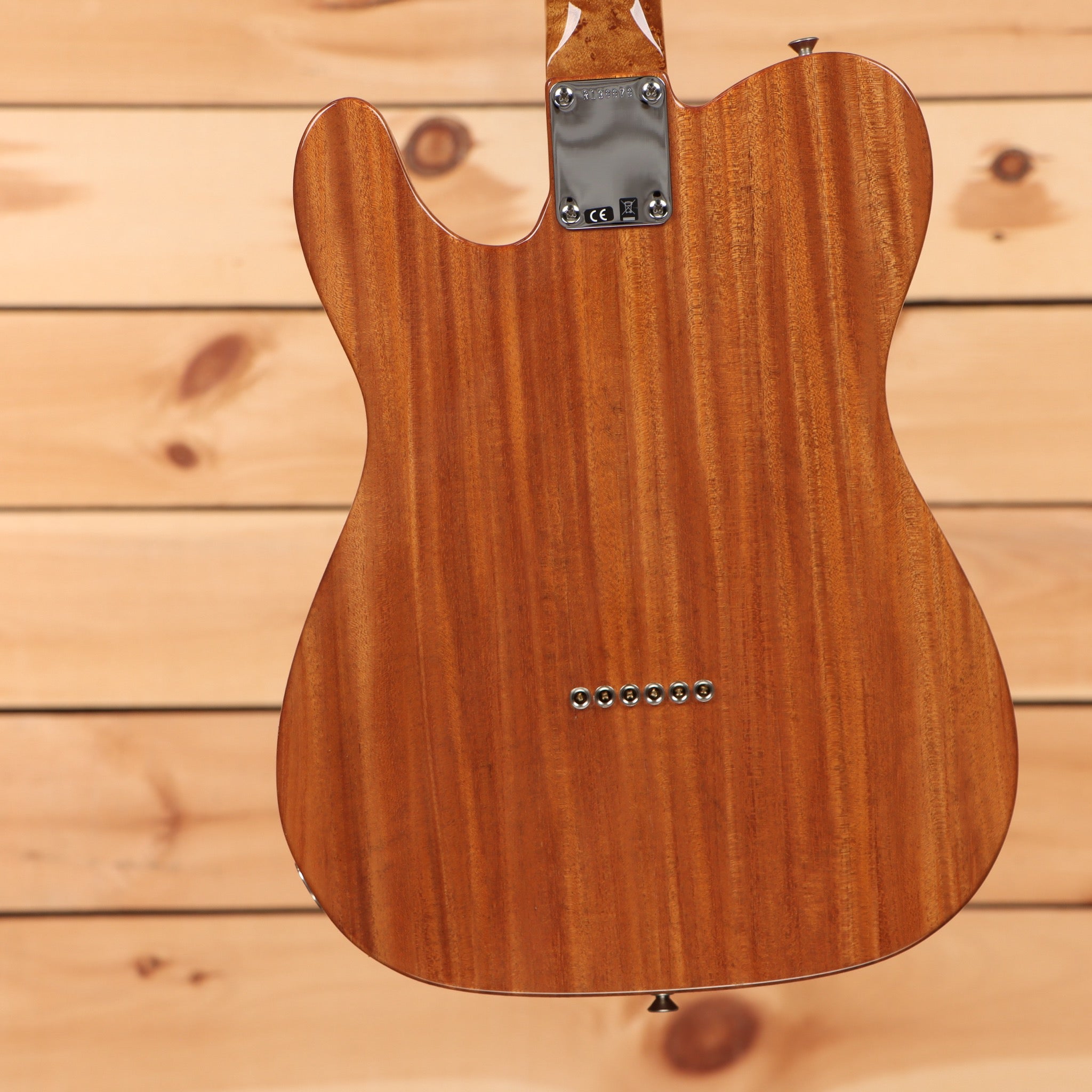 Fender Custom Shop Artisan Coco Thinline Telecaster electric guitar aged natural with chrome hardware