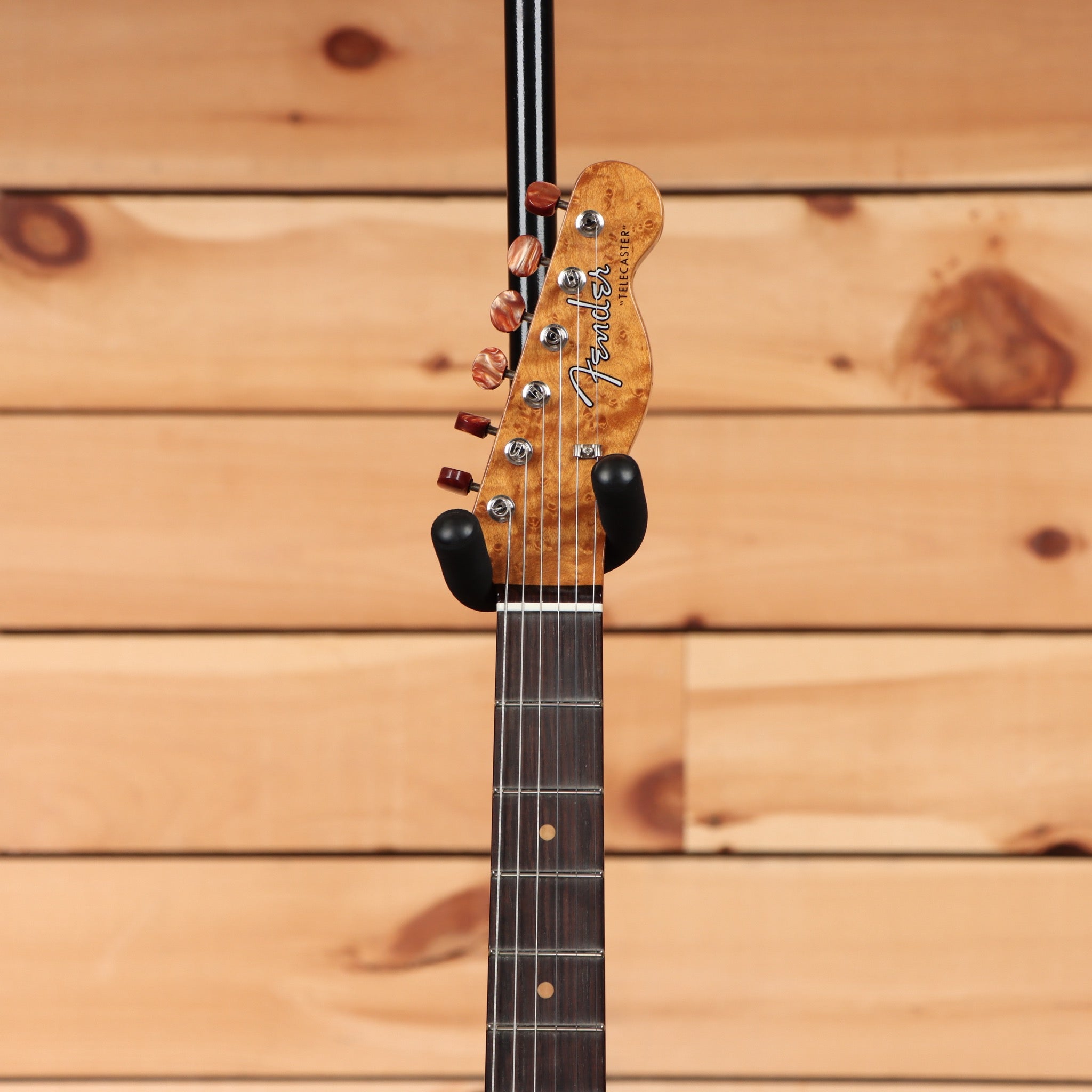 Fender Custom Shop Artisan Coco Thinline Telecaster electric guitar aged natural with maple neck and f-holes