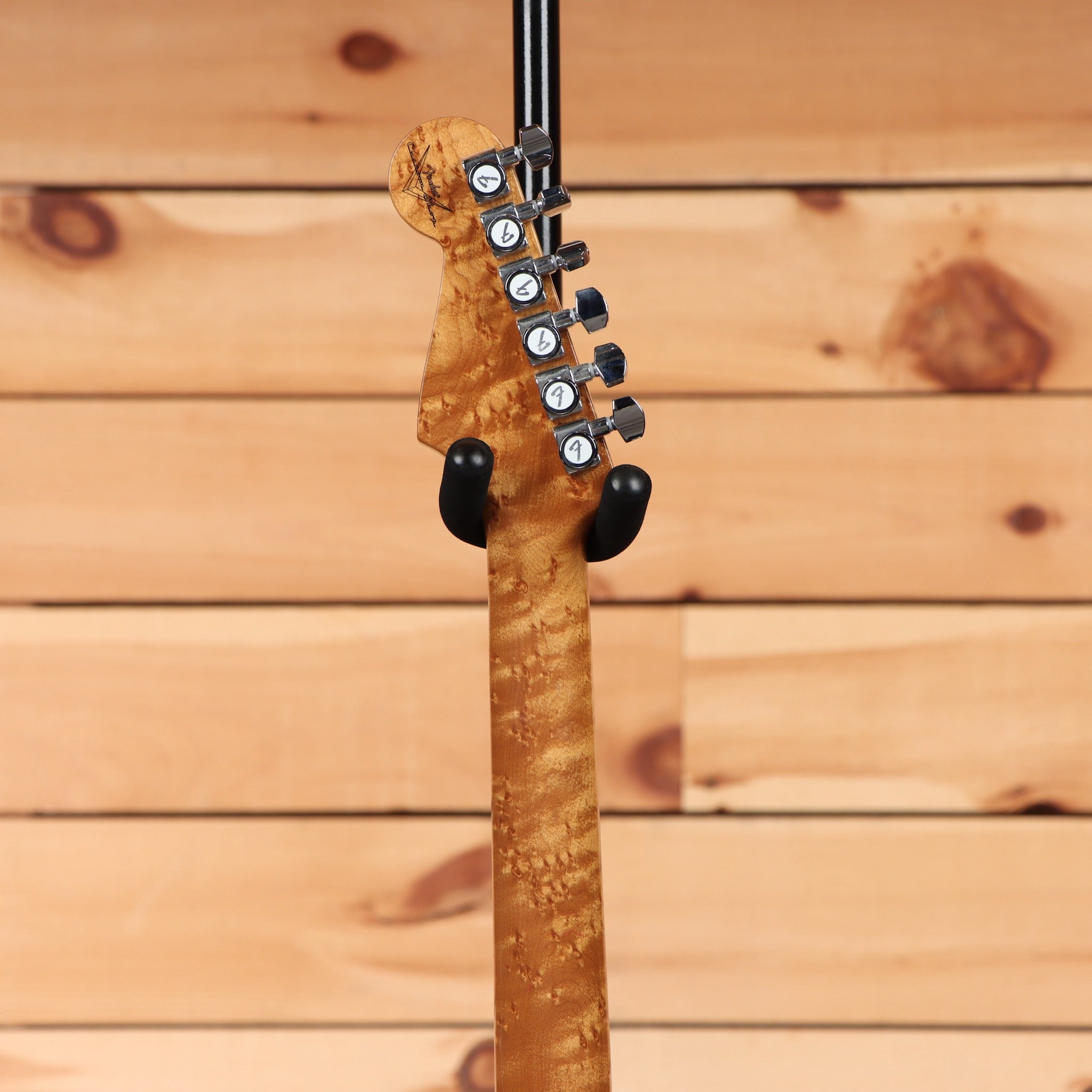 Fender Custom Shop American Custom Stratocaster electric guitar NOS Chocolate 3-Tone Sunburst with maple neck