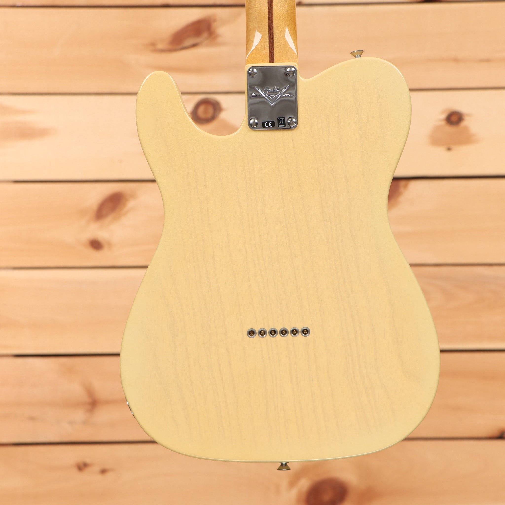 Fender Custom Shop 1952 Telecaster Closet Classic electric guitar Nocaster Blonde with single-coil pickups