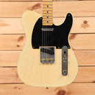 Fender Custom Shop 1952 Telecaster Nocaster Blonde electric guitar with maple neck and single-coil pickups