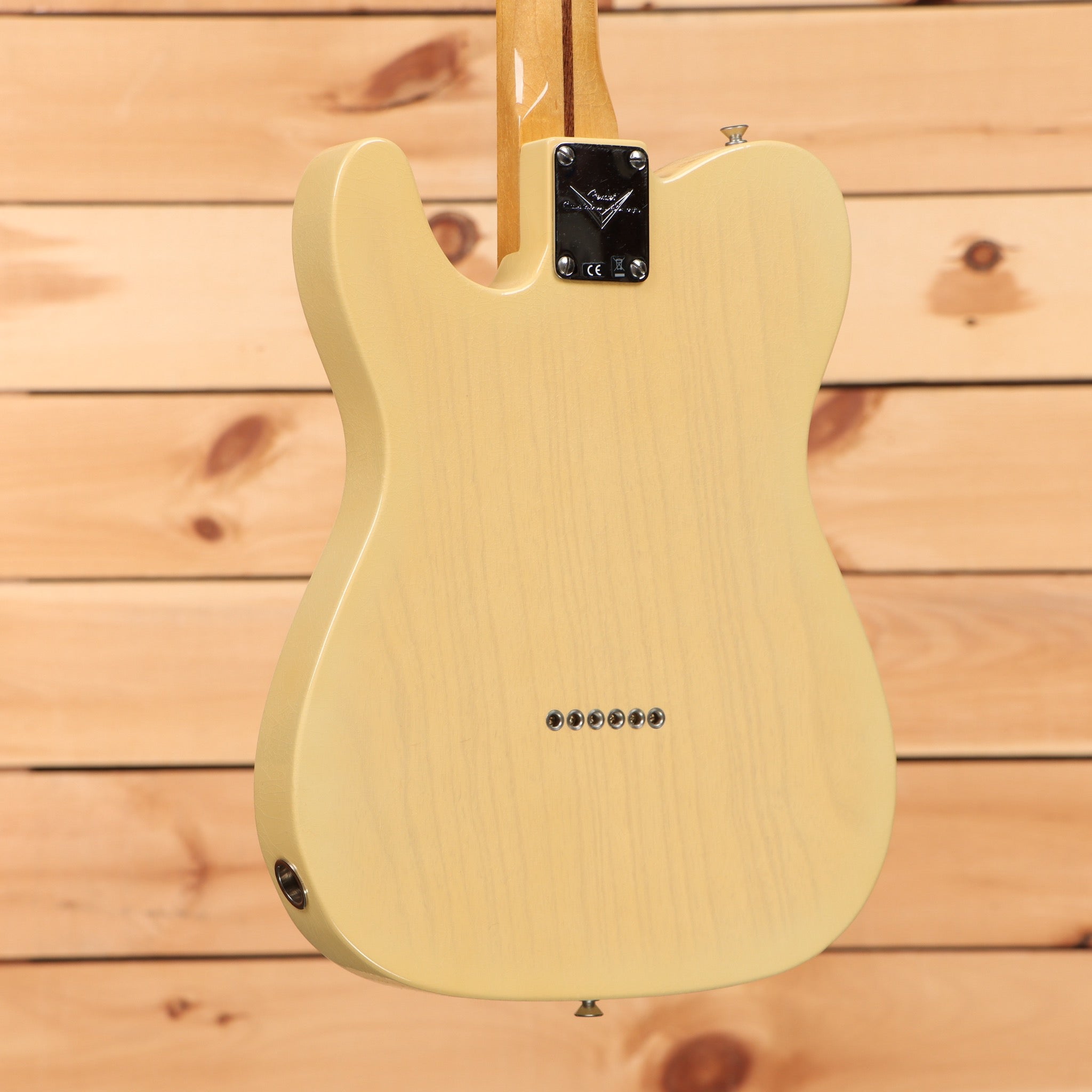 Fender Custom Shop 1952 Telecaster Closet Classic electric guitar Nocaster Blonde with single-coil pickups