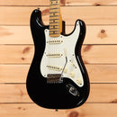 Fender Custom Shop 1956 Stratocaster Journeyman Relic electric guitar aged black with maple neck and single-coil pickups