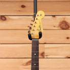 Fender Custom Shop Limited 1965 Dual Mag Stratocaster Journeyman Relic electric guitar Faded Aged Charcoal Frost Metallic with maple neck and single-coil pickups