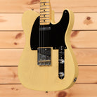 Fender Custom Shop 1954 Telecaster Time Capsule electric guitar Nocaster Blonde with black pickguard and maple neck