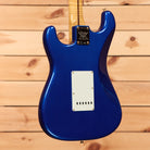 Fender Custom Shop 70th Anniversary Stratocaster electric guitar Aged Bright Sapphire Metallic with white pickguard