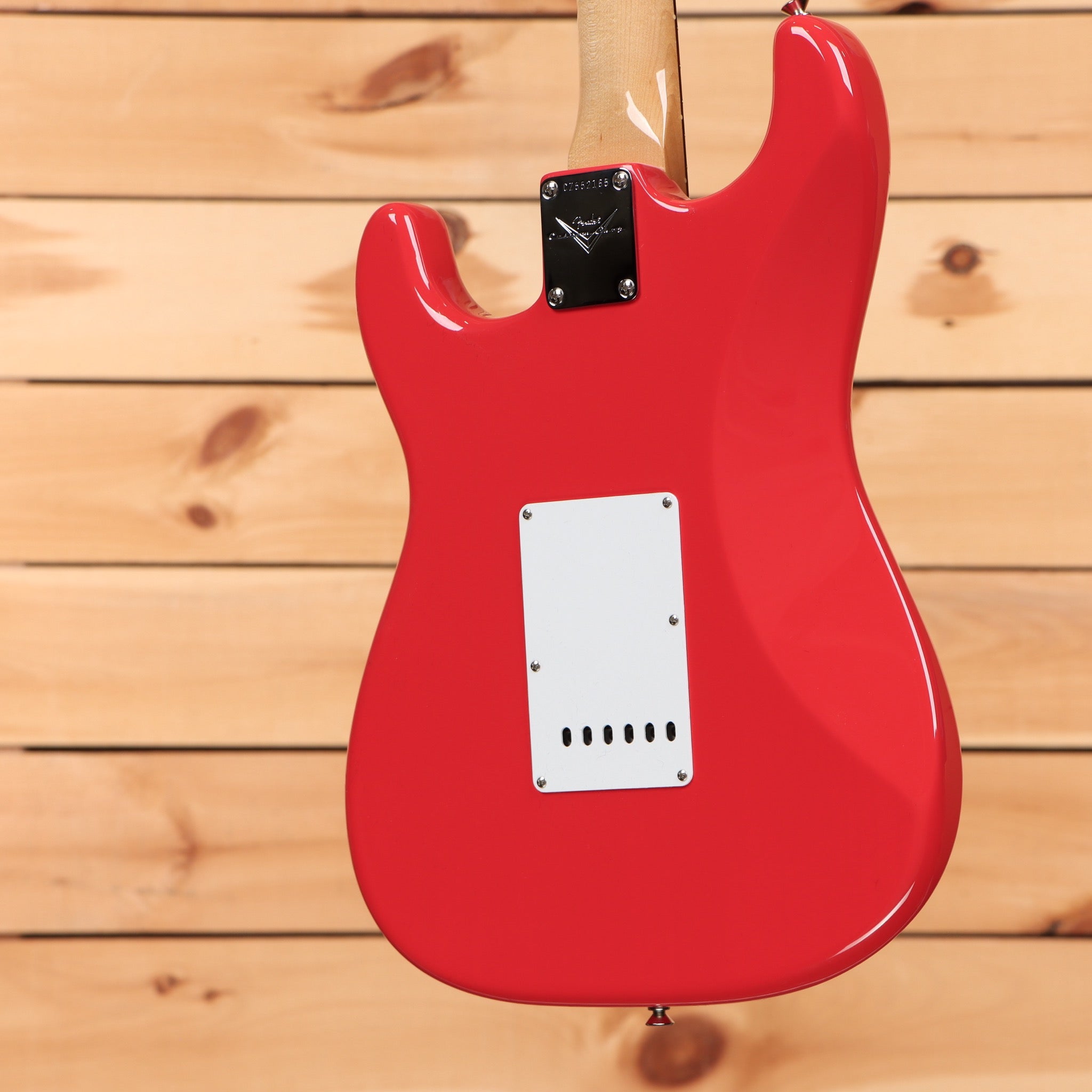 Fender Custom Shop Limited Kyle McMillin Masterbuilt 1963 Stratocaster electric guitar Fiesta Red with white pickguard