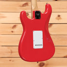 Fender Custom Shop Limited Kyle McMillin Masterbuilt 1963 Stratocaster NOS electric guitar Fiesta Red with white pickguard