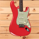 Fender Custom Shop Limited Kyle McMillin Masterbuilt 1963 Stratocaster electric guitar Fiesta Red with three single-coil pickups