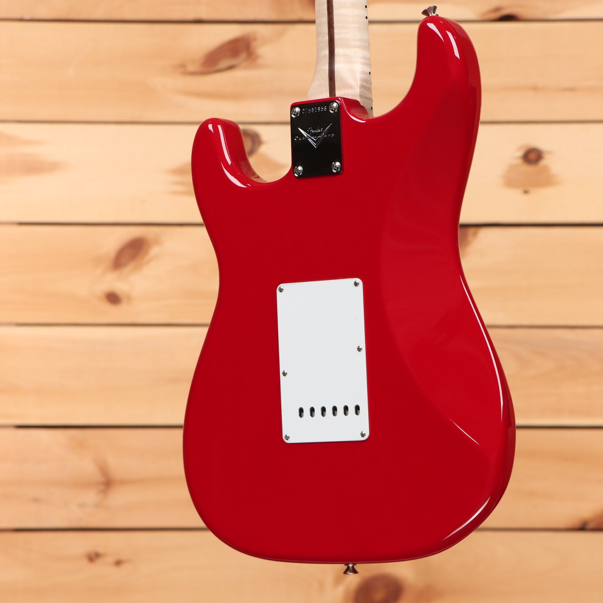Fender Custom Shop Limited Todd Krause Masterbuilt Eric Clapton Stratocaster electric guitar Torino Red with white pickguard