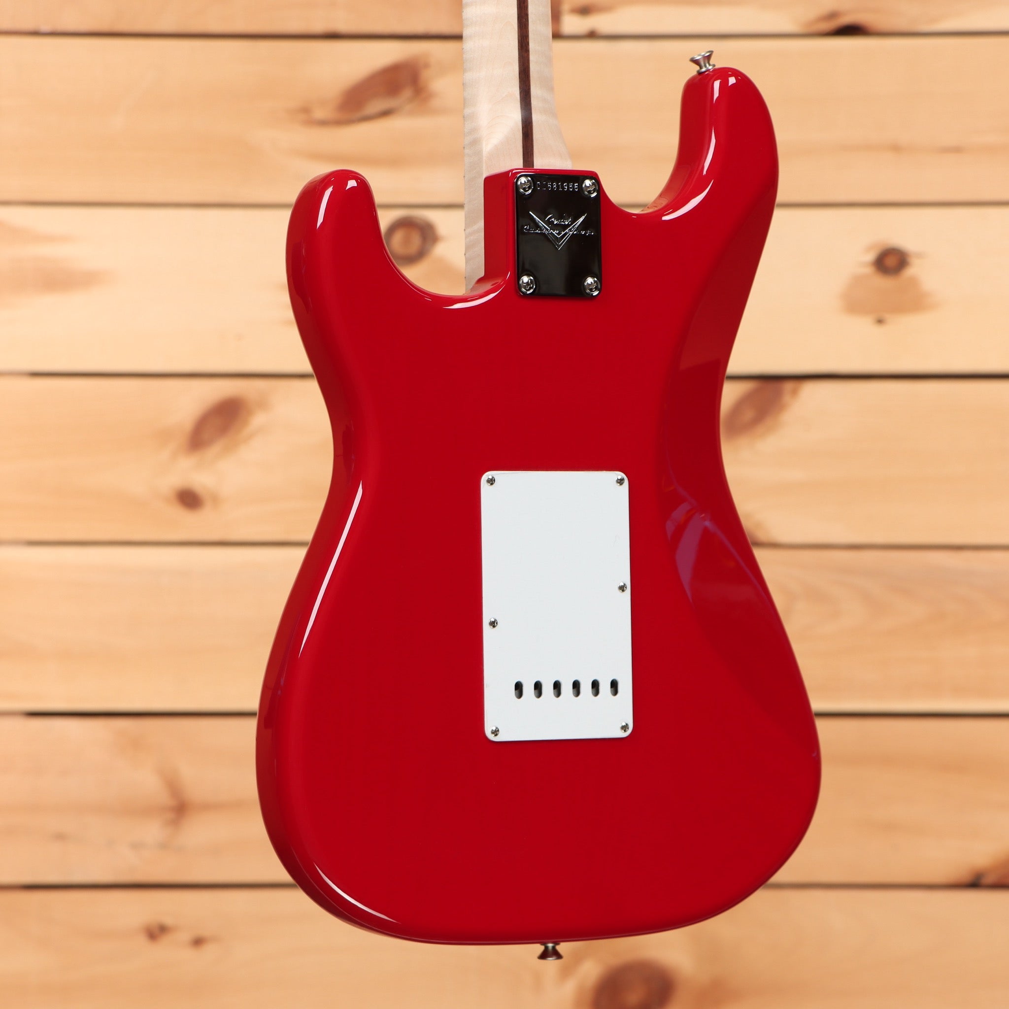 Fender Custom Shop Limited Todd Krause Masterbuilt Eric Clapton Stratocaster electric guitar Torino Red with white pickguard