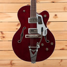 Gretsch Tennessean semi-hollow body electric guitar Deep Cherry Stain with Bigsby tremolo bridge