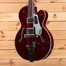 Gretsch Tennessean semi-hollow body electric guitar deep cherry stain with Bigsby tremolo system