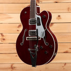 Gretsch Tennessean semi-hollow body electric guitar deep cherry stain with Bigsby tremolo system